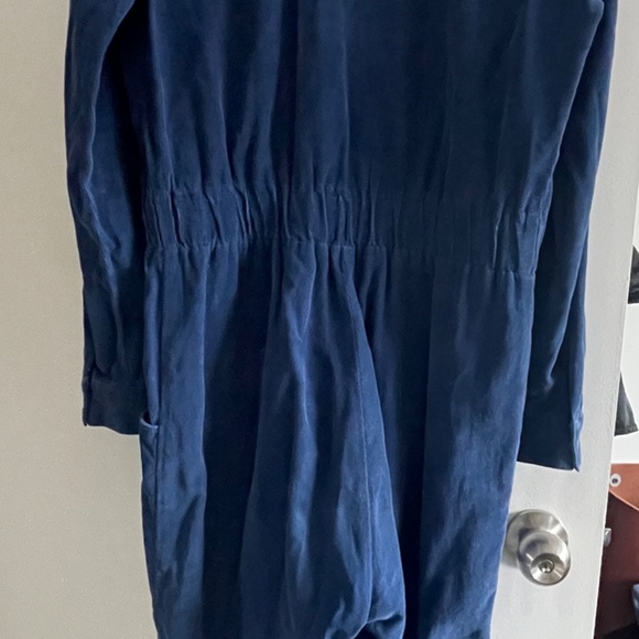 Horses Atelier blue corduroy Flight Jumpsuit size 2 - Picture 6 of 7